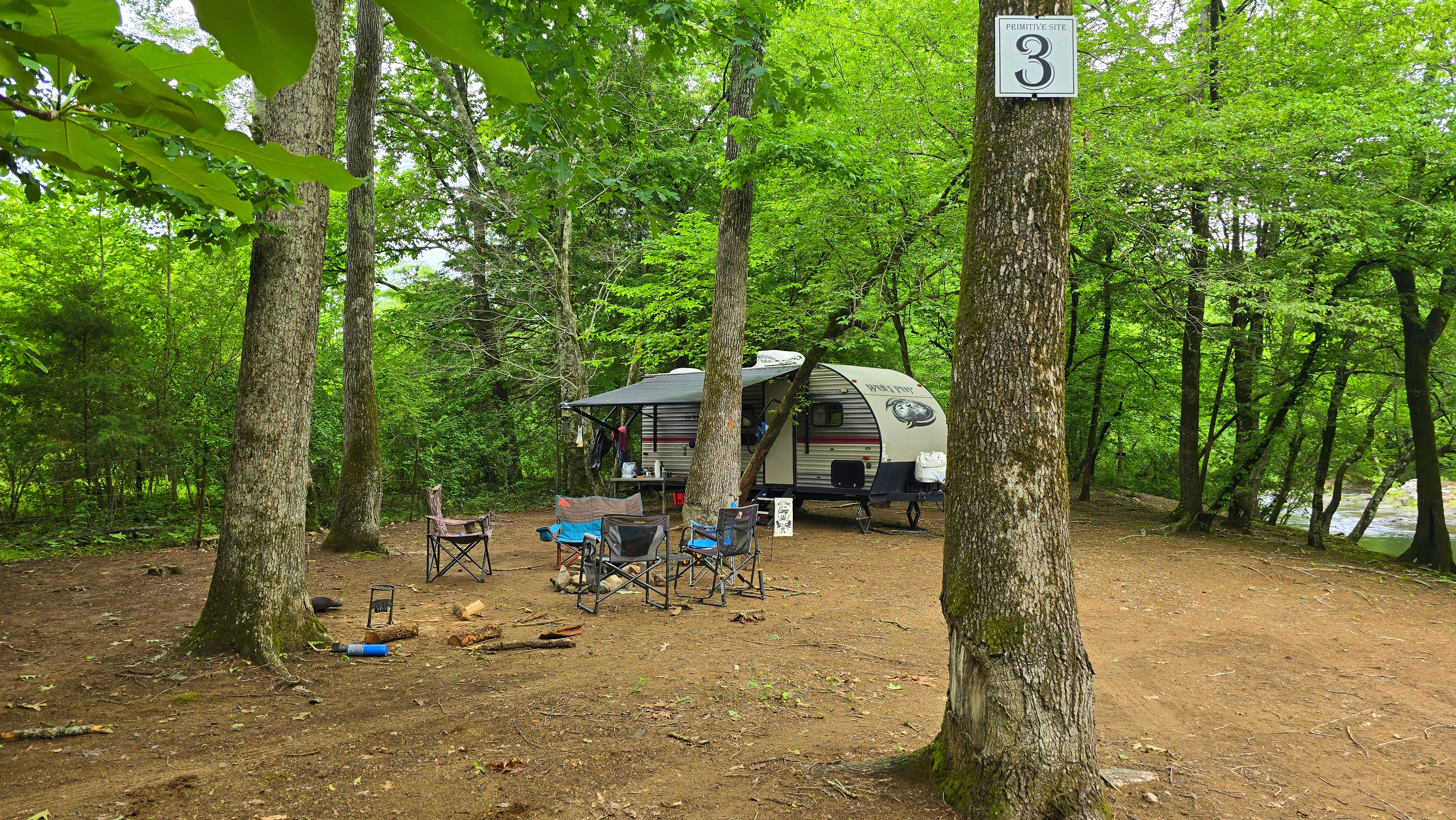 Camping Site 1-3 in Caddo Gap, AR
