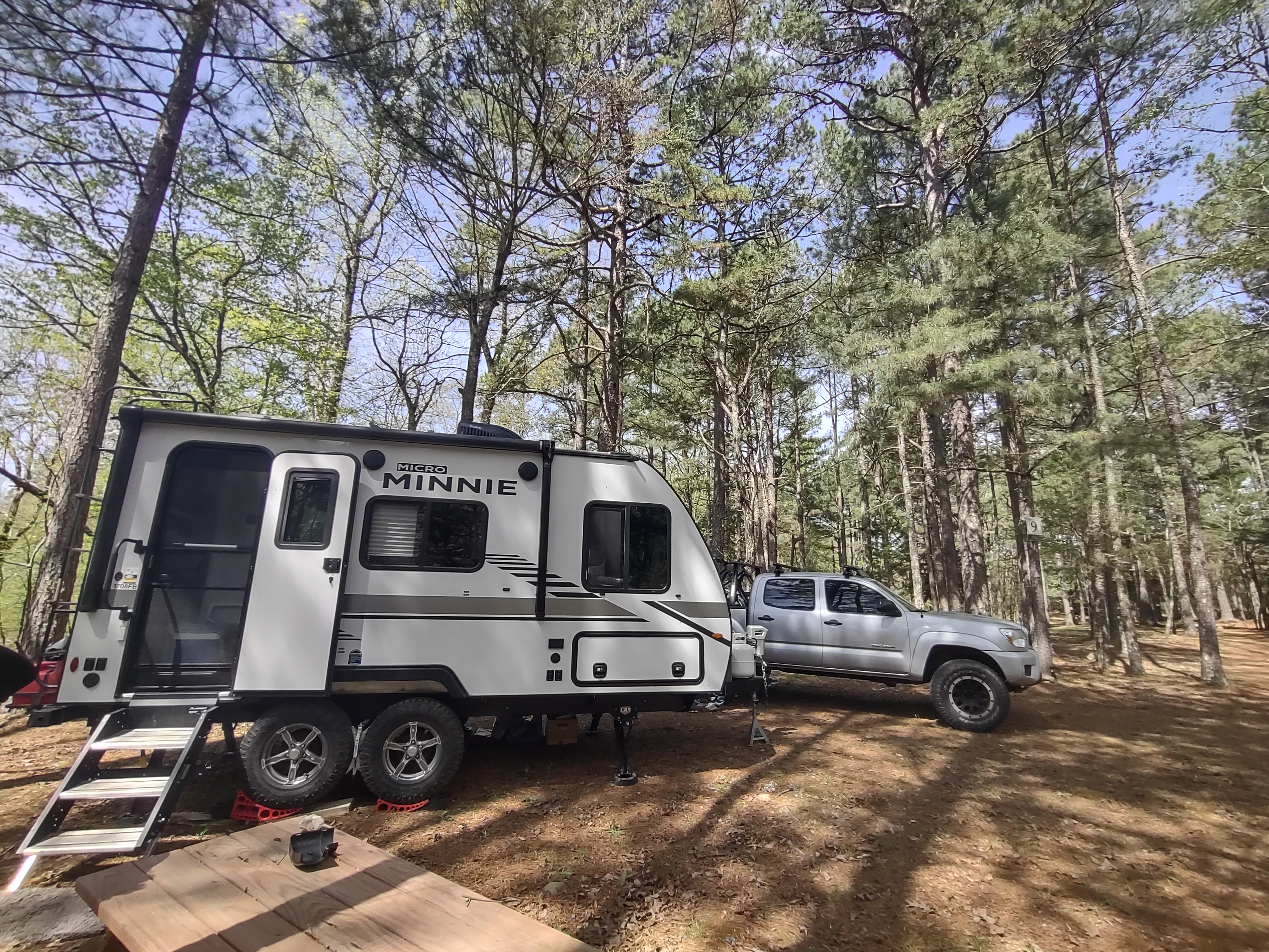 Camping Site 9 in Caddo Gap, AR